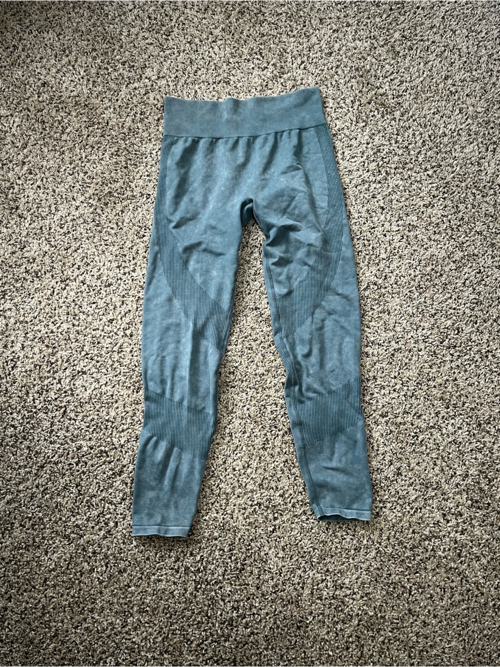 PINK Victoria's Secret Blue / Teal Seamless Leggings